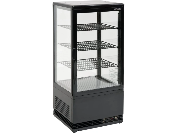 WITRYNA CHŁODNICZA 78L 42X38X96 CZARNA