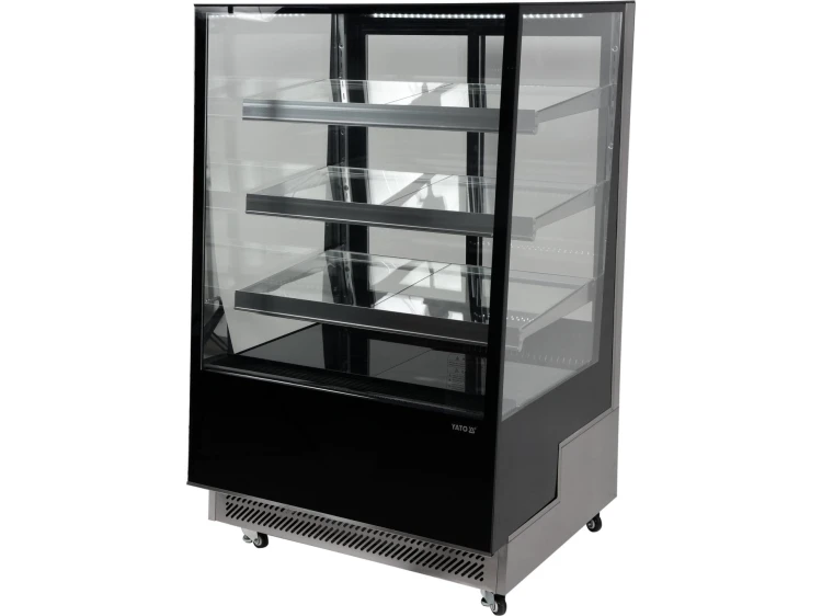 WITRYNA CHŁODNICZA 500L 90X80X144 CZARNA