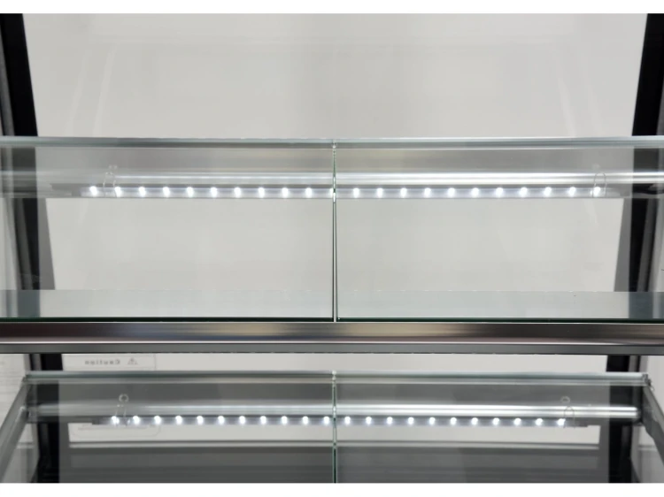 WITRYNA CHŁODNICZA 350L 65X80X144 CZARNA