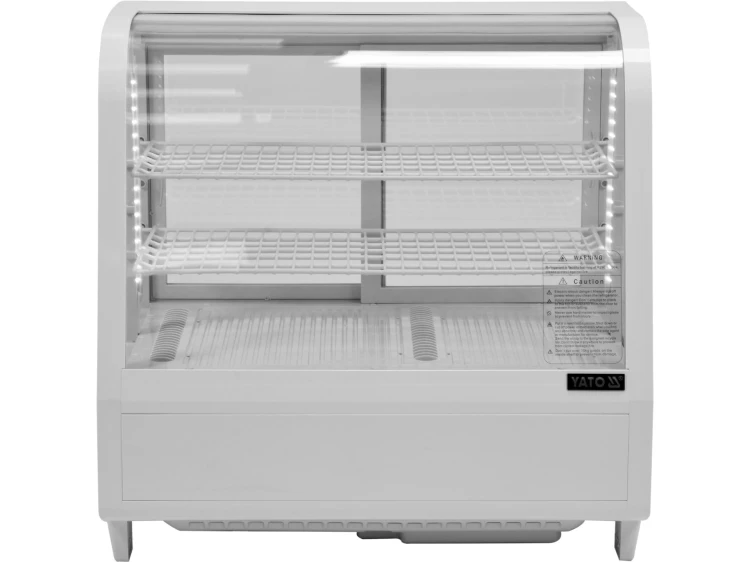 WITRYNA CHŁODNICZA 100L 68X45X67 BIAŁA
