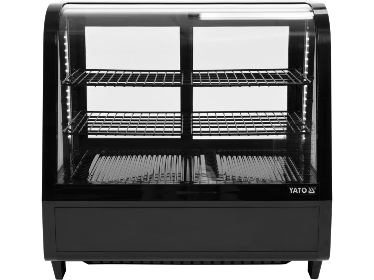 WITRYNA CHŁODNICZA 100L 68X45X67 CZARNA