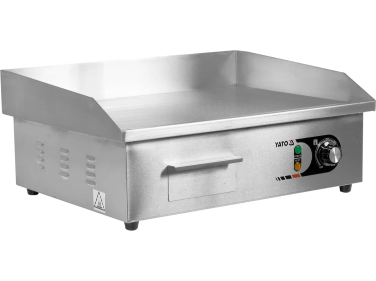 ELEKTRYCZNA PŁYTA GRILLOWA GŁADKA 550MM