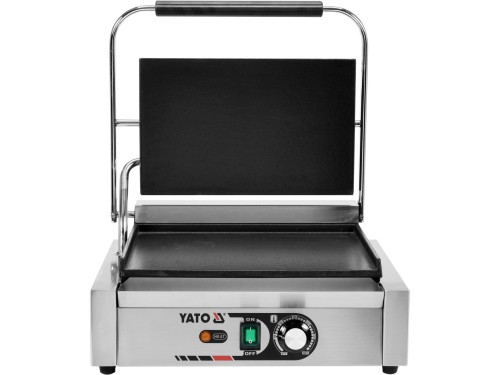 ELEKTRYCZNY GRILL KONTAKTOWY PANINI W PEŁNI PŁASKI 44CM 2,2KW