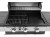 GRILL GAZOWY 3+1 STAL NIERDZEWNA 11,2KW