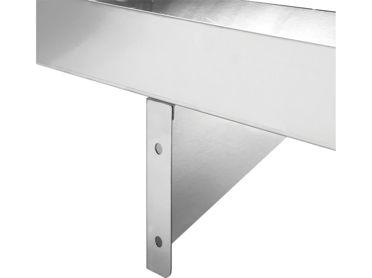 PÓŁKA WISZĄCA Z RANTEM POJEDYNCZA 900X300X180MM