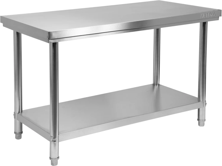 STÓŁ CENTRALNY SKŁADANY Z PÓŁKĄ 1500×700×H850MM