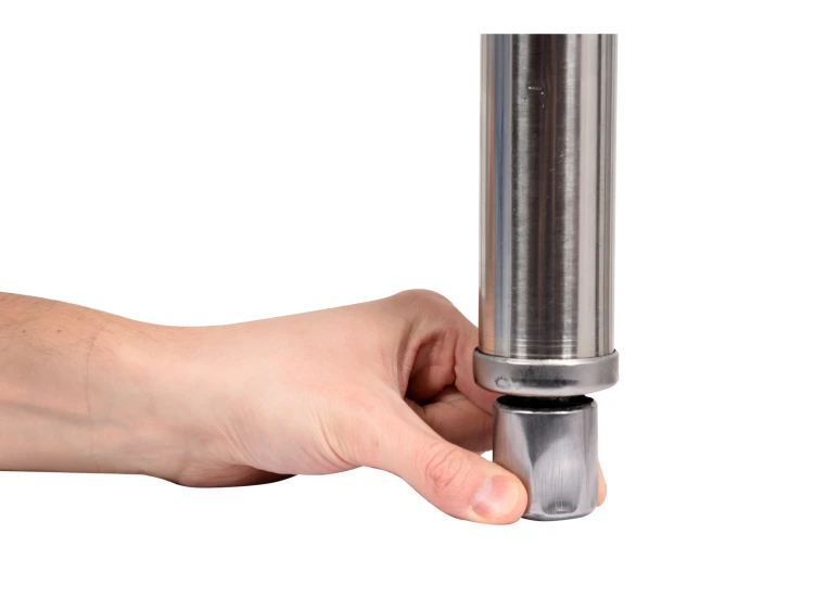 STÓŁ CENTRALNY SKŁADANY Z PÓŁKĄ 1200×700×H850MM