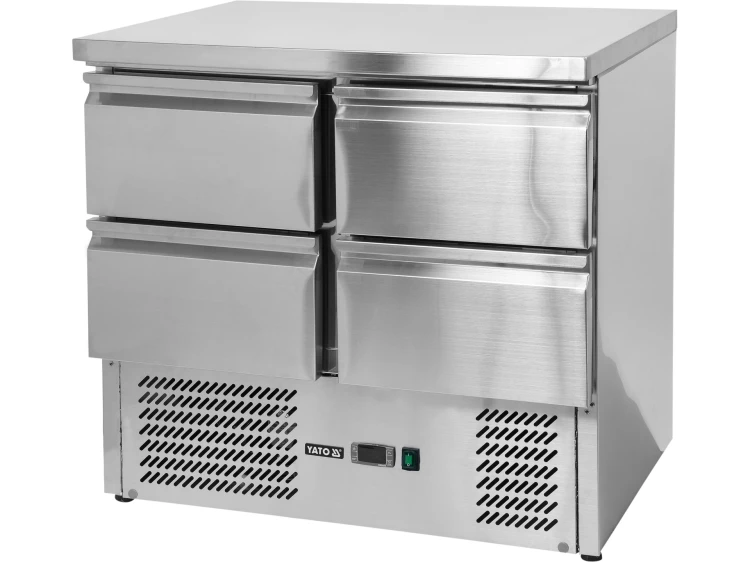 STÓŁ CHŁODNICZY Z 4 SZUFLADAMI - LINIA 700