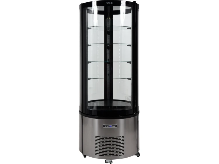 WITRYNA CHŁODNICZA 360L 68X68X175 CZARNA