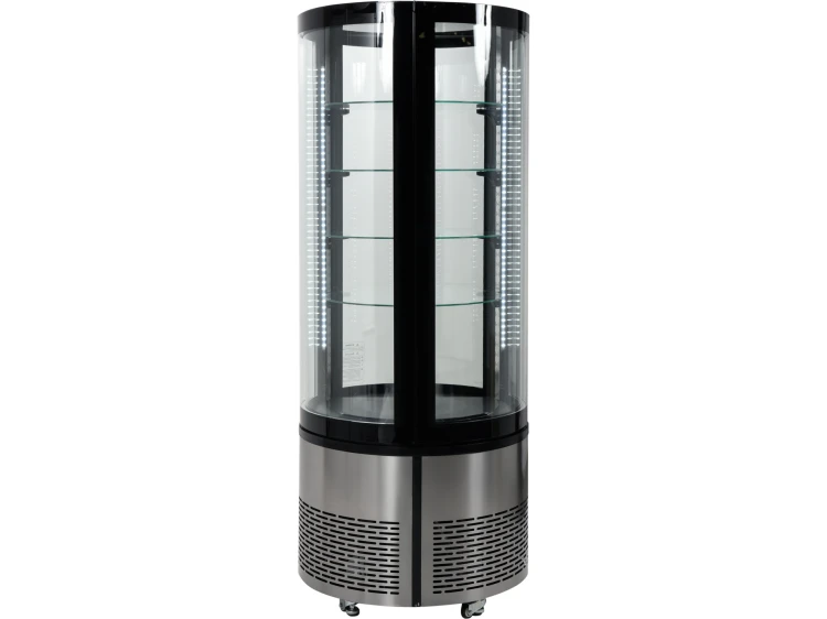 WITRYNA CHŁODNICZA 360L 68X68X175 CZARNA
