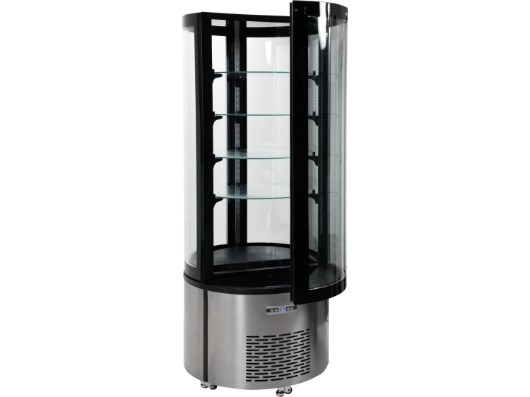WITRYNA CHŁODNICZA 360L 68X68X175 CZARNA