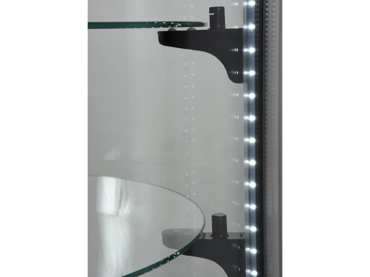 WITRYNA CHŁODNICZA 360L 68X68X175 CZARNA