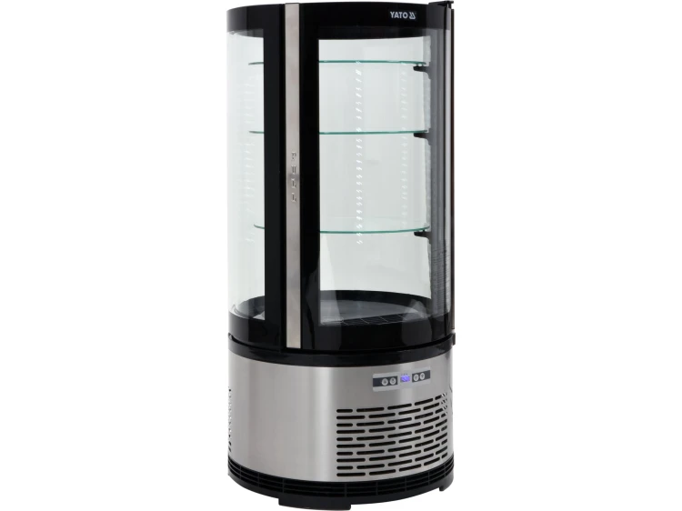 WITRYNA CHŁODNICZA 100L 48X48X103 CZARNA