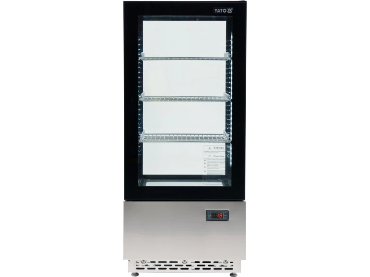 WITRYNA CHŁODNICZA 78L 43X39X98 CZARNA