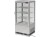 WITRYNA CHŁODNICZA 78L 42X38X96 SREBRNA