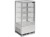 WITRYNA CHŁODNICZA 78L 42X38X96 SREBRNA