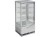 WITRYNA CHŁODNICZA 78L 42X38X96 SREBRNA