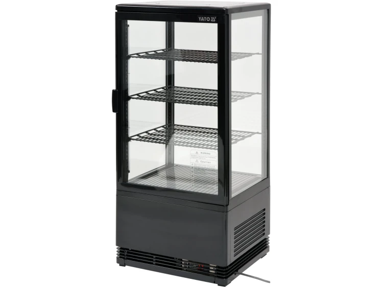 WITRYNA CHŁODNICZA 78L 42X38X96 CZARNA