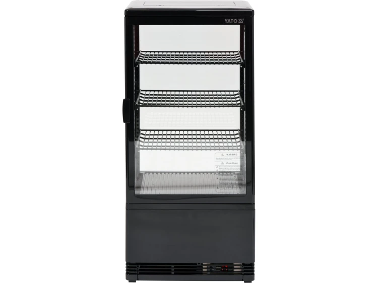 WITRYNA CHŁODNICZA 78L 42X38X96 CZARNA