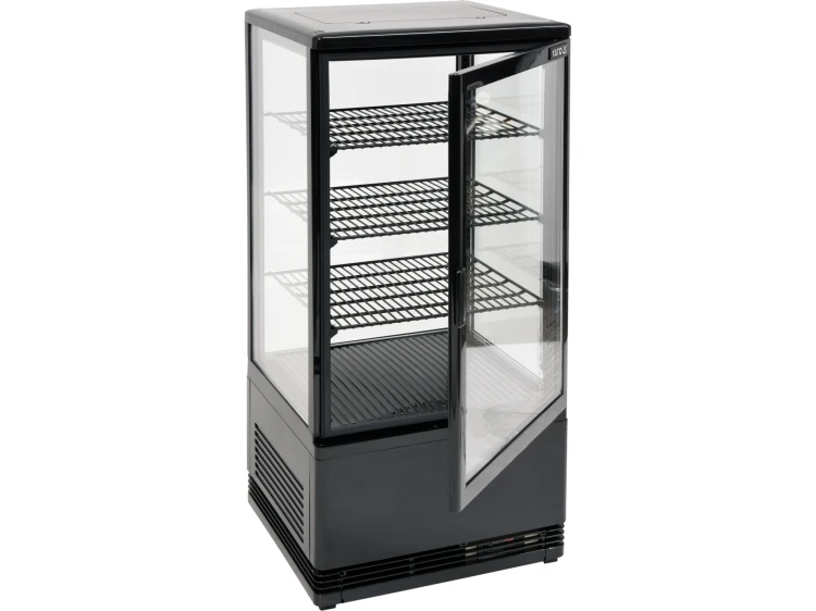 WITRYNA CHŁODNICZA 78L 42X38X96 CZARNA