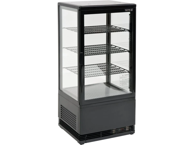 WITRYNA CHŁODNICZA 78L 42X38X96 CZARNA
