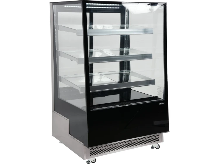 WITRYNA CHŁODNICZA 500L 90X80X144 CZARNA