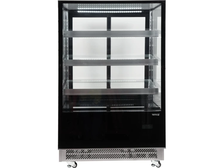 WITRYNA CHŁODNICZA 500L 90X80X144 CZARNA