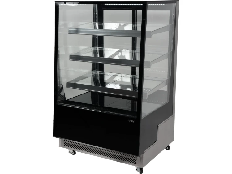 WITRYNA CHŁODNICZA 500L 90X80X144 CZARNA
