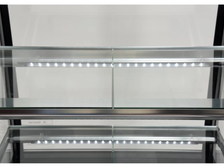WITRYNA CHŁODNICZA 350L 65X80X144 CZARNA
