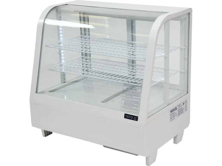 WITRYNA CHŁODNICZA 100L 68X45X67 BIAŁA