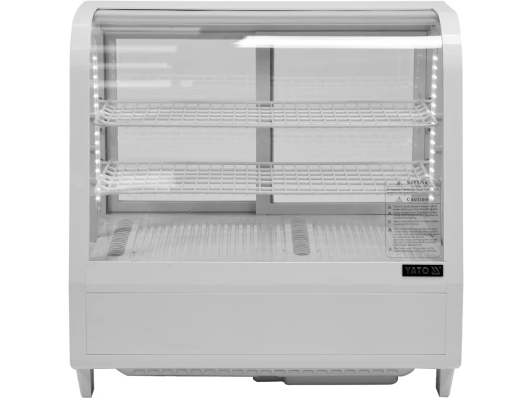 WITRYNA CHŁODNICZA 100L 68X45X67 BIAŁA