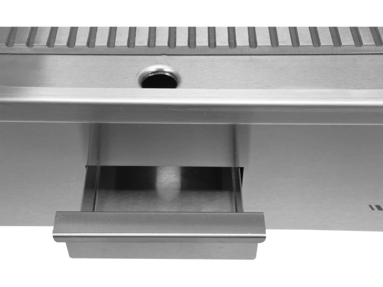 ELEKTRYCZNA PŁYTA GRILLOWA  RYFLOWANA 55CM