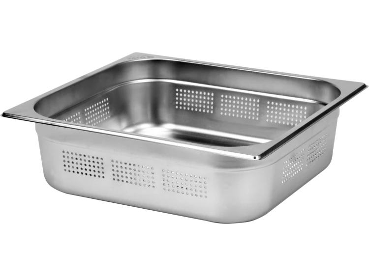 POJEMNIK PERFOROWANY GN  ZE STALI NIERDZEWNEJ 2/3 100