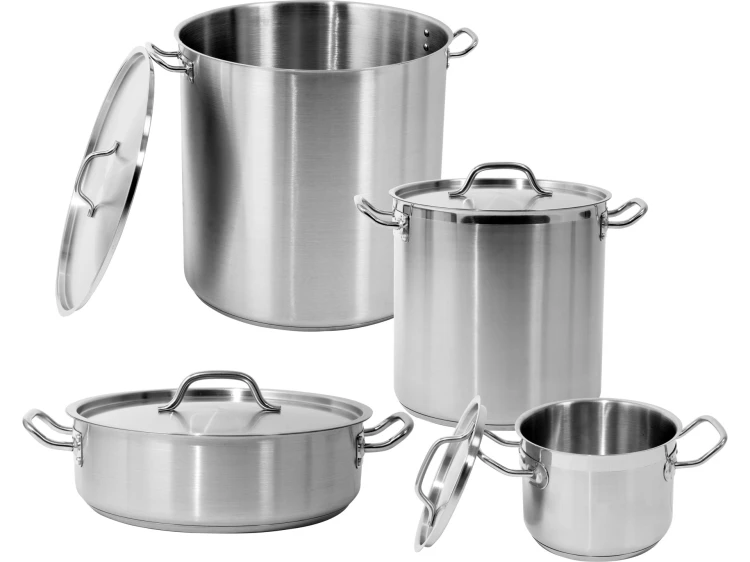 GARNEK ŚREDNI Z POKRYWKĄ ZE STALI NIERDZEWNEJ 24X16XM 7,2L