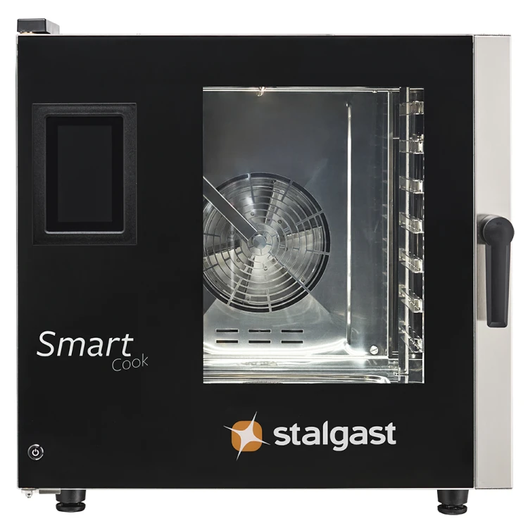 Piec konwekcyjno-parowy, STALGAST SmartCook, dotykowy, 7xGN2/1, P 14.2 kW