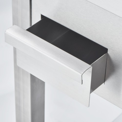 Płyta grillowa elektryczna, ryflowana, Gredil, 800x700x850 mm, P 8.1 kW, U 400 V - zdjęcie 2