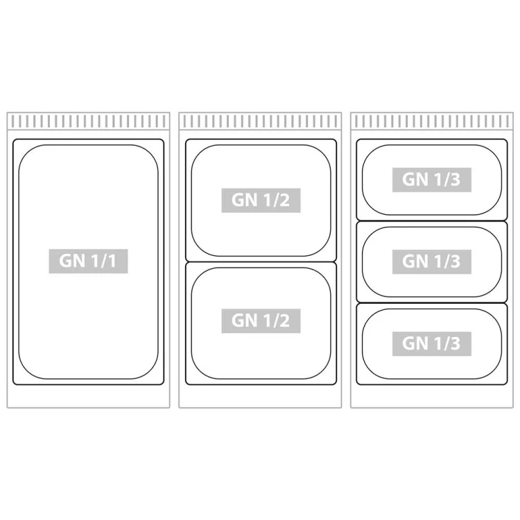 Bemar elektryczny, 2xGN 1/1, 1.6 kW - zdjęcie 4