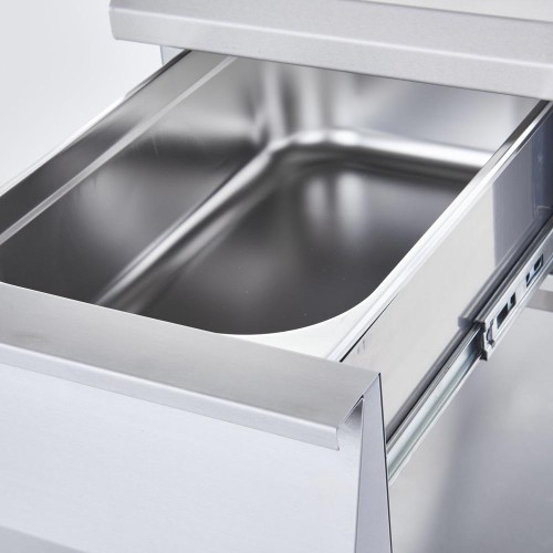 Stanowisko neutralne, nastawne, z szufladą, 400 mm - zdjęcie 2