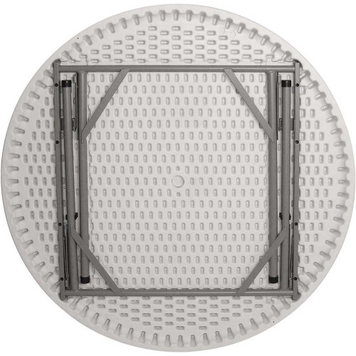 Stół cateringowy składany okrągły fi 1150 h 740 mm - zdjęcie 2