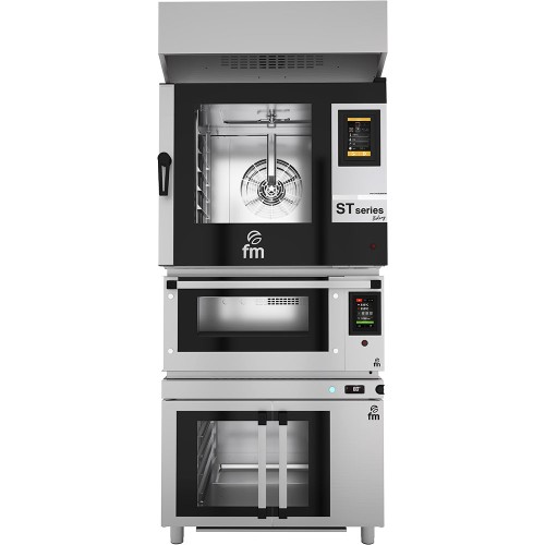Piec statyczny z nawilżaniem, piekarniczy, ST-Bakery, dotykowy, P 5.4 kW - zdjęcie 2