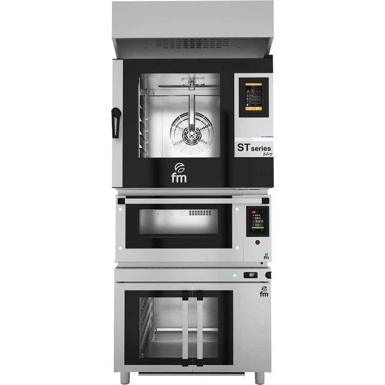 Piec statyczny z nawilżaniem, piekarniczy, ST-Bakery, dotykowy, P 5.4 kW - zdjęcie 2