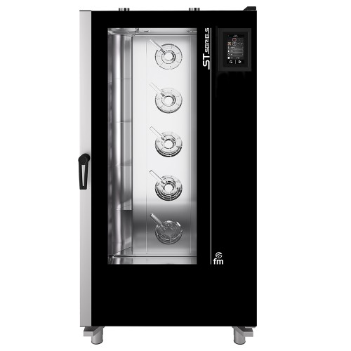 Piec konwekcyjno-parowy, STG Gastro z wózkiem, 20 GN 1/1, P 36.25 kW, U 400 V
