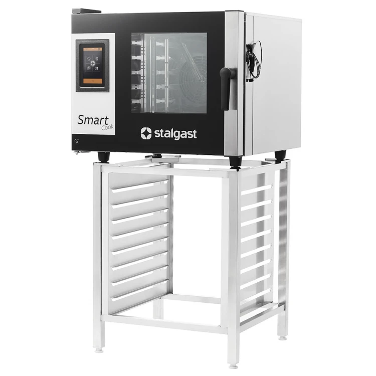 Piec konwekcyjno-parowy, STALGAST SmartCook, dotykowy, gazowy, 11xGN2/1, P 28 kW - zdjęcie 3
