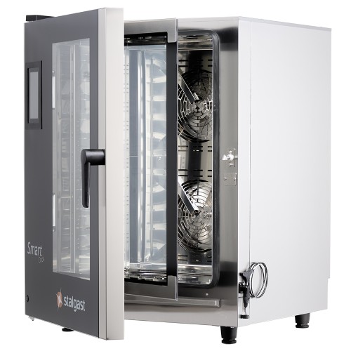 Piec konwekcyjno-parowy, STALGAST SmartCook, dotykowy, 11xGN2/1, P 28.5 kW - zdjęcie 2