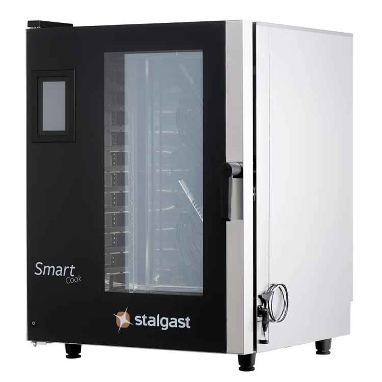 Piec konwekcyjno-parowy, STALGAST SmartCook, dotykowy, 11xGN2/1, P 28.5 kW - zdjęcie 5