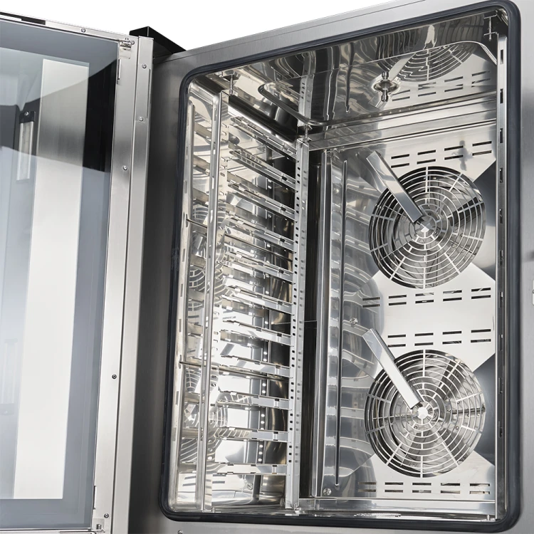 Piec konwekcyjno-parowy, STALGAST SmartCook, dotykowy, 11xGN2/1, P 28.5 kW - zdjęcie 13