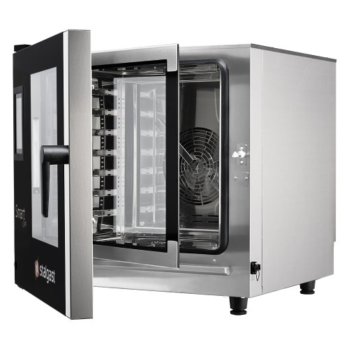 Piec konwekcyjno-parowy, STALGAST SmartCook, dotykowy, 11xGN1/1, P 18.5 kW - zdjęcie 2