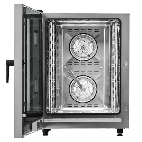 Piec konwekcyjno-parowy, STALGAST ClassicCook, manualny, 11xGN1/1, P 18.5 kW - zdjęcie 2