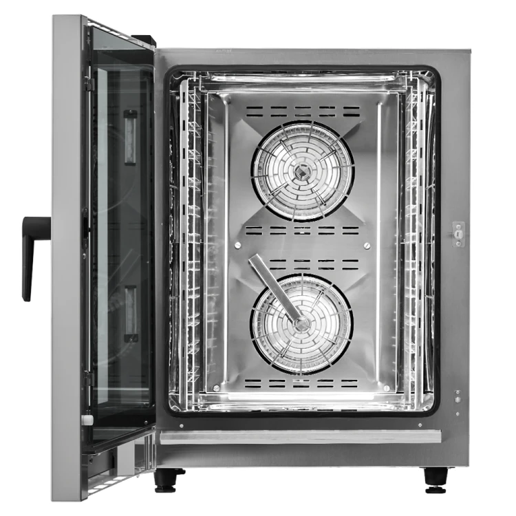 Piec konwekcyjno-parowy, STALGAST ClassicCook, manualny, 11xGN1/1, P 18.5 kW - zdjęcie 2