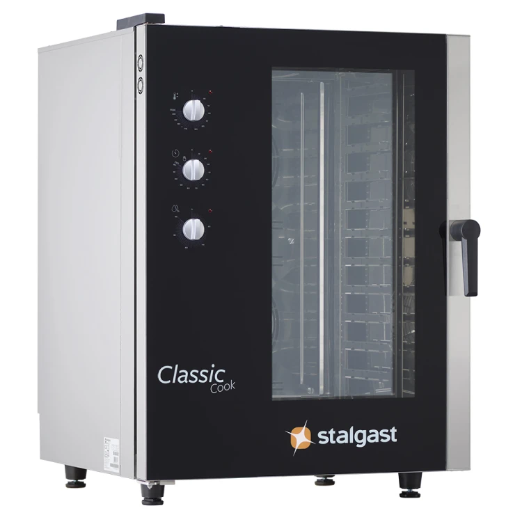 Piec konwekcyjno-parowy, STALGAST ClassicCook, manualny, 11xGN1/1, P 18.5 kW - zdjęcie 5